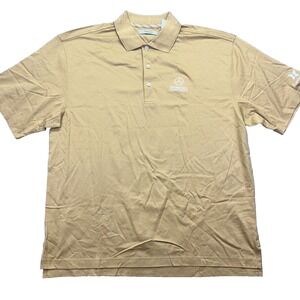 Mercedes Benz Championship Golf‎ Polo Shirt Men's Sz L Orange Kapalua Embroidery